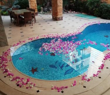 The 5th Settlement Villa | Cheerful standalone villa with pool and waterfall