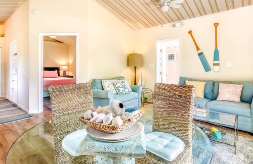 Sugarloaf Key Cabaña | Cheery, Family-Friendly Cottage w/ Free WiFi, Private Gas Grill, and A/C