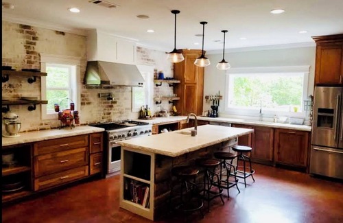 Water Valley Casa | Chef designed kitchen, 3 living spaces, surrounded by woods for privacy!