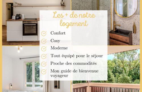Saint-Genis-Pouilly Apartamento | Chez Aaron I T2 I Saint-Genis