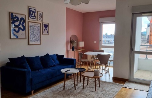 Chateaudun-Bannier Apartamento | Chez Joan et Sara : T2 Design et Cosy Proche Gare