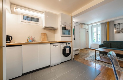 Saint-Merri Apartamento | Centre rue Rambuteau 50m2 Centre Pompidou / Ayuntamiento / Châtelet Les Halles