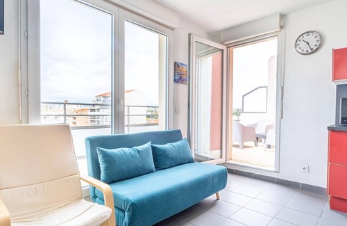 Baille Apartamento | 'Chez Marius' Apt con aire acondicionado y terraza para 4 personas en Marsella