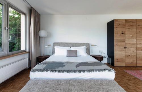 Minusio Apartamento | Chiar di Luna by Quokka 360 - loft with view of Lake Maggiore