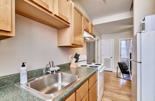 Grand Center Apartamento | Chic 1/1 apartment in Historic area, near SLU, CWE, and Grand Center-Apt G