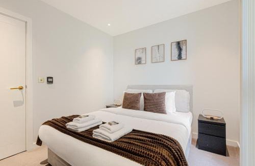 West Hampstead Apartamento | Chic 1BR Apt with Terrace & Gym, West Hampstead