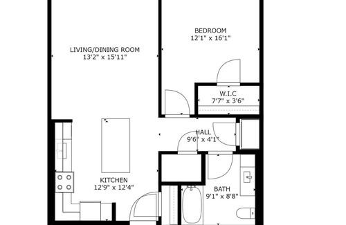 Burlington Apartamento | Chic 1BR in The Huntington Near Tech Corridor