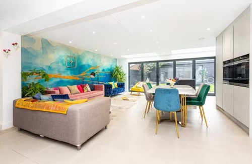 Cricklewood Apartamento | Chic 3BR w/Garden & Parking - Near Hampstead Heath