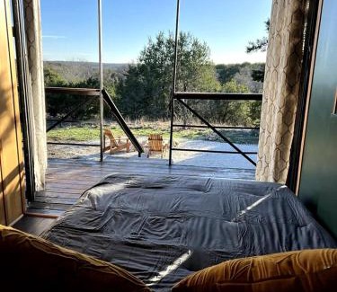 Kempner Casa | Chic and Elegant Tiny House with Fire Pit Lovely for Couples Getaways in Kempner, Texas