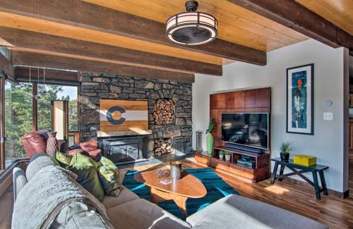 Boulder Casa | Chic Boulder Mountain Home with Hot Tub and Views