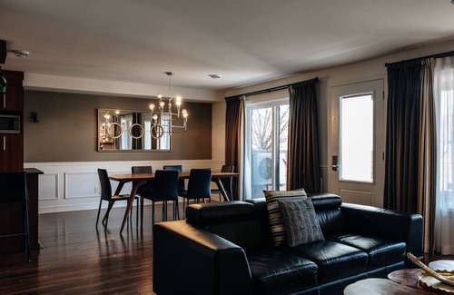 Saint-Sauveur Apartamento | Chic condo at the foot of the St-Sauveur slopes