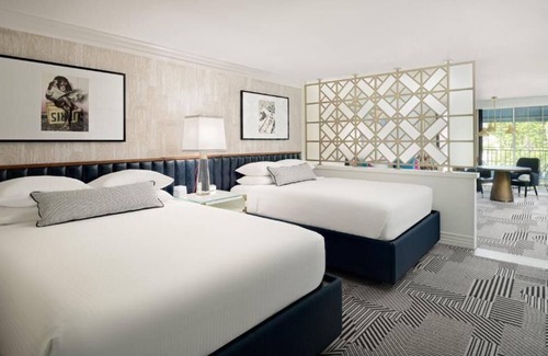 Tri-West Hotel | Chic Oasis in West Hollywood's Heart! 3 Units w/ Balconies! Pool & Tennis Court!