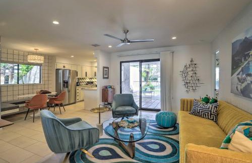 Palm Springs Apartamento | Chic Palm Springs Gem with Patio and Pool Access!