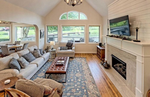 Sky Valley Casa | Chic Sky Valley Resort Home on Golf Course!