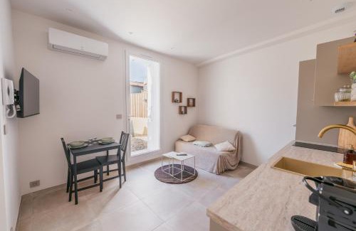 Chateauneuf-les-Martigues Apartamento | Chic T2 climatisé proche plages