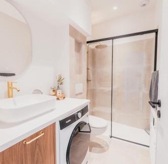 Chateauneuf-les-Martigues Apartamento | Chic T2 climatisé proche plages