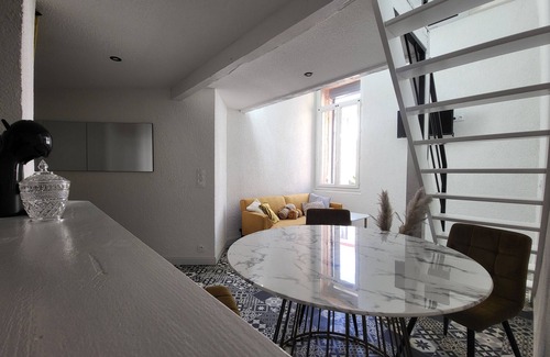 La Gare Apartamento | Chic T2 Neuf Clim Netflix Cosy Centre Ville Gare