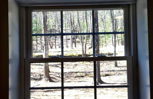 Saugerties Cabaña | Casa de campo elegante, muy privada, de tres dormitorios: tranquila y serena, y minutos para esquiar