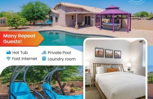 Casa Grande Apartamento | Chic Villa - Pool, hot Tub, hammock, king Bed, wi-fi