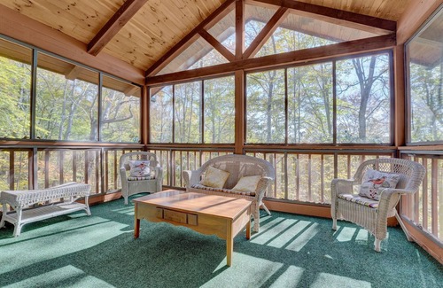Rockbridge Cabina | Chickadee Cabin en Hummingbird Hill (área de Hocking Hills)