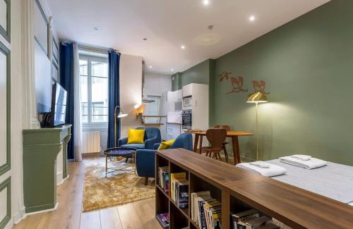 Les Cordeliers Apartamento | Childebert - Furnished apartment - Downtown Lyon