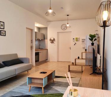 Villeneuve-sur-Lot Apartamento | Chill and work