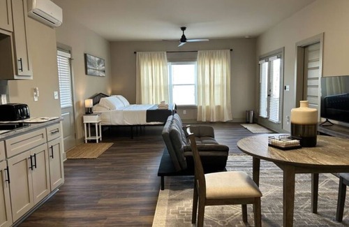 Dahlonega Apartamento | Choctaw Ridge King Bed-Private Deck-Gas Firepit