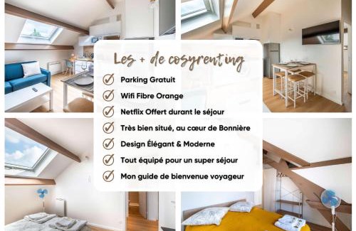 Bonnieres-sur-Seine Apartamento | CHRISST RÉDEMPTEUR - Self Checkin Automatique - Netflix - 15 min Giverny