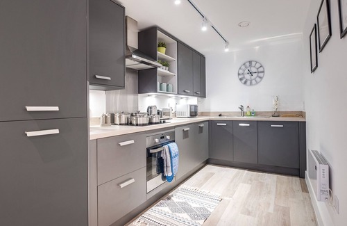 Bordesley Casa | Chrome Homes - New 1 Bed City Centre Wi-Fi/SmartTV