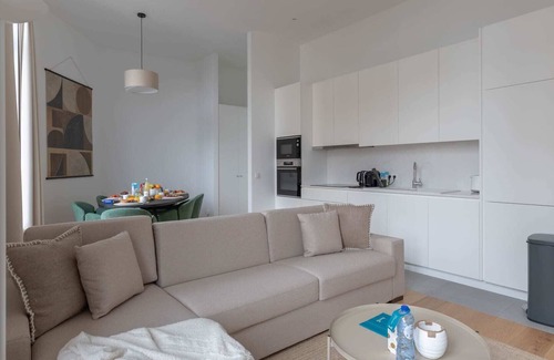Ukkel Apartamento | Churchill II - Dos Habitaciones Piso, Capacidad 6