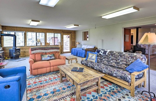 Cimarron Cabina | Cimarron Cabin: Wraparound Deck & Mountain Views!