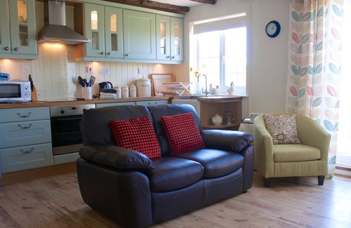 Cullompton Cabaña | Cinders Cottage con impresionantes vistas