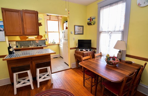 Cape Charles Casa | Circa 1912 charm. 1 block to beach. Sleeps 12. Equipped recreation room!