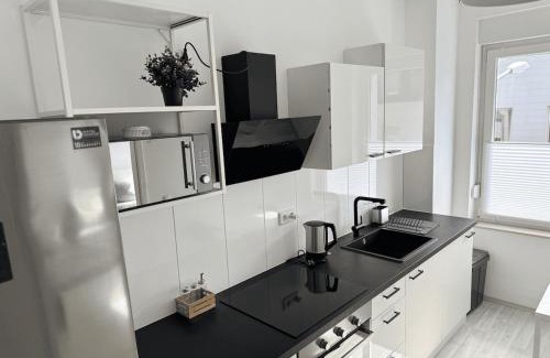 Moenchengladbach Apartamento | City-Apartment für Familien 5 Per, 8 Min zum Hbf!