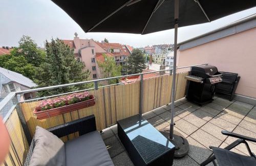 Maxvorstadt Apartamento | City-Apartment with private Rooftop Terrace
