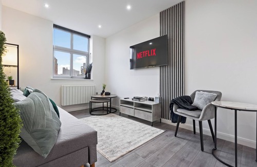 Leicester City Centre Apartamento | City Centre Luxury ApartmentSofa BedWIFI
