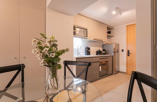 Nunoa Apartamento | Refugio en la Ciudad Estudio para 2 en Ñuñoa