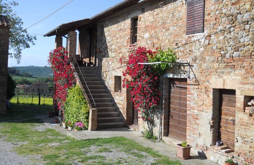 Citta della Pieve Casa | Città della Pieve. Dos habitaciones en una casa rústica en la región de Umbría