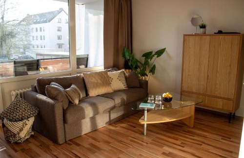 Loehne Apartamento | City Prize Löhne Küche Balkon Parken Netflix 5 Personen