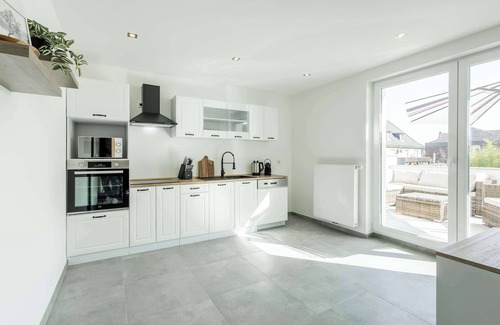 Warendorf Old Town Apartamento | City-Suite I WiFi I BBQ I TV I Terrasse