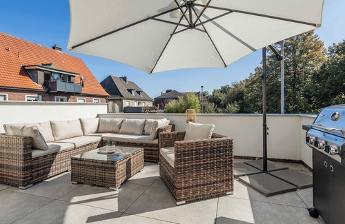Warendorf Old Town Apartamento | City-Suite I WiFi I BBQ I TV I Terrasse