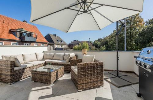 Warendorf Old Town Apartamento | City-Suite I WiFi I BBQ I TV I Terrasse