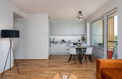 Tartu Apartamento | Citygate Apartment With SUN Balcony