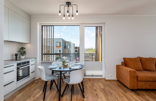Tartu Apartamento | Citygate Apartment With SUN Balcony