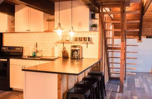 Whitefish Casa | Classic A-frame - Sleek Modern Interior