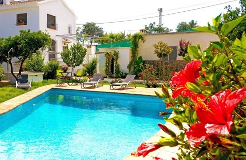 Orgiva Villa | Classic Andalusian Villa, surrounded by Orange Trees, Fountains, Gardens & Pool