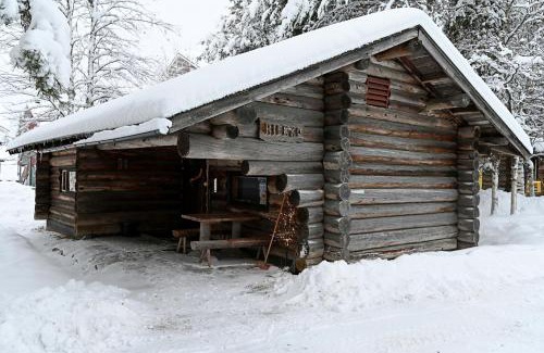 Sirkka Apartamento | Classic Log Cabin Ski-in Ski-out
