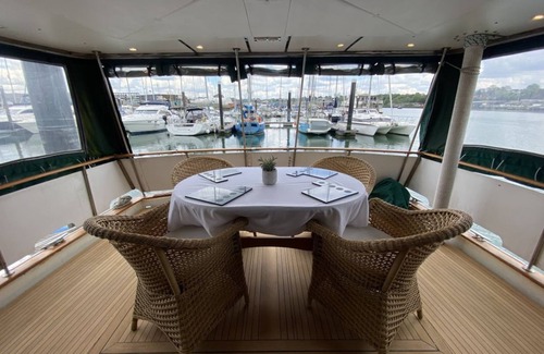 Hamworthy Alquiler De Eote | Classic Yacht Nadine with Hot Tub, Poole Harbour Bay
