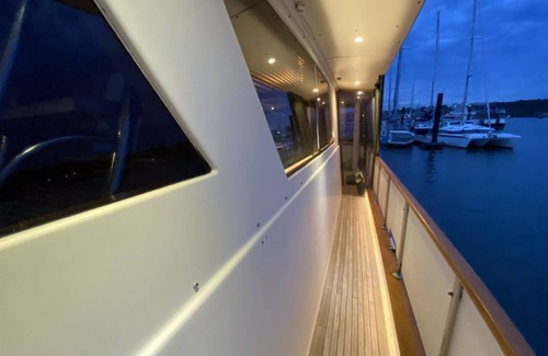 Hamworthy Alquiler De Eote | Classic Yacht Nadine with Hot Tub, Poole Harbour Bay