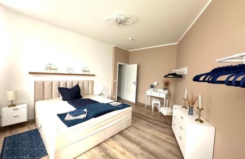 Cottbus Apartamento | Classy City-Apartment - Netflix-Parkplatz-Balkon-Zentrum-BTU-Kaffeevollautomat